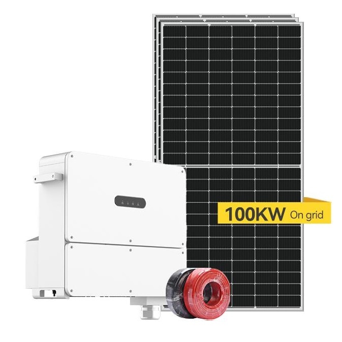 100KW-500KW On Grid Solar System