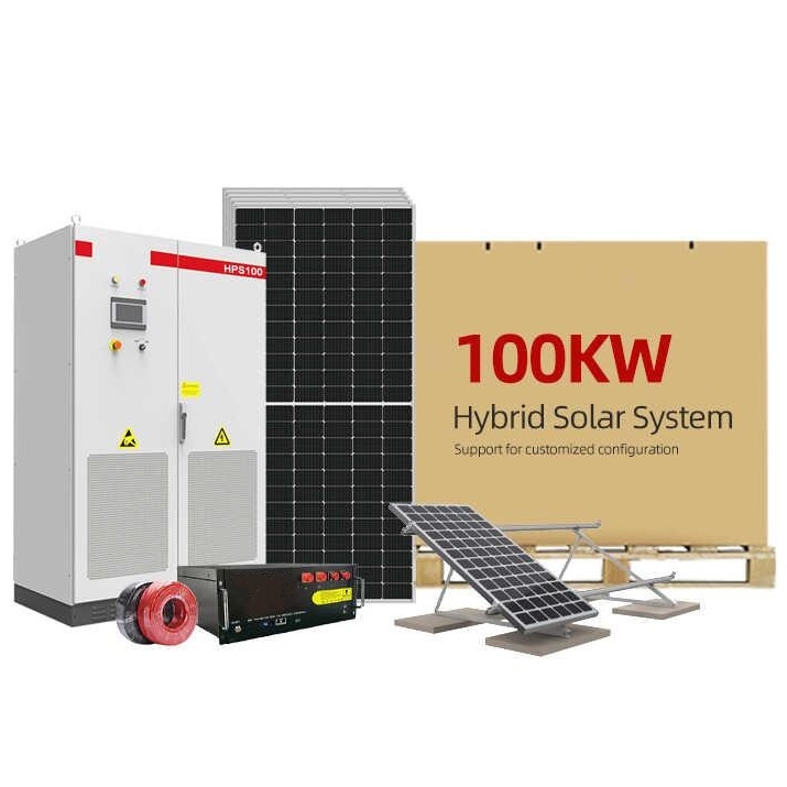 50KW Hybrid Solar Storage System